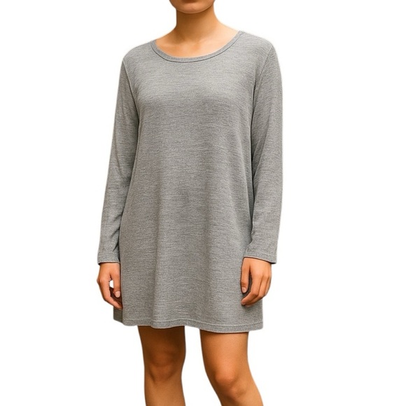 Aritzia Wilfred Free Tunic Dress Grey - Picture 1 of 8
